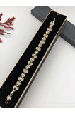 Şıklığın Tamamlayıcısı! Xuping Altın Renk Kadın Bileklik 14 K Gold Renk 18 Cm kutulu Renk Atmaz