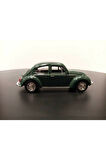 1:36 Volkswagen Beetle Vosvos Çek Bırak Model Araba (haki Yeşil)