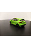 1:36 Ölçek Renault Clio Diecast Çek Bırak Model Araba (fıstık Yeşili)