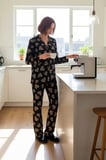 Kadın Baskılı Pijama Takımı Fonksiyonel Dayanıklı Kaliteli Konforlu Estetik Premium Modern
