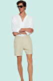Erkek Klasik Şort Pamuk Oxford Dokuma Rahat Günlük Stil Hafta Sonu Yaz Aylarının Vazgeçilmezi