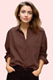 Kadın Terrycotton Kumaşlı Rahat Gömlek Günlük ve İş Hayatı İçin Yaz Aylarının Vazgeçilmezi