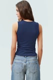 Kadın Yazlık Kolsuz Bluz Pamuklu Rahat Kare Yaka Premium Kalite Modern Stil