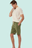 Erkek Yazlık Pamuk Şort Renk Boru Paça Normal Bel Günlük Kullanım Yaz Aylarının Vazgeçilmezi