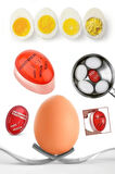 Dublör Yumurta Zamanlayıcı Egg Timer Pişirme Haşlama Süresi Aparatı Zaman Ayarlama Göstergesi