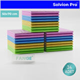 24 Adet FANGE Solvion Pro™ Temizlik Bezi, Büyük Boy 50 x 70, Yeni Nesil Temizlik Bezi