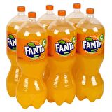 Fanta Portakal Aromalı Gazoz 2,5 Lt X 6 Adet