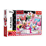 Çocuk PUZZLE-18217 Minnie 30 Parça Puzzle