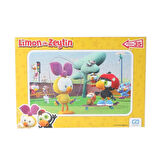 Çocuk CAFRM-5082-5083 Limon ile Zeytin Frame Puzzle 35 Parça