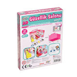 Çocuk Güzellik Salonu Maket 3 Boyutlu Puzzle