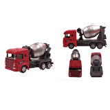 Çocuk 1:64 Mini Metal İnşaat Araçları Serisi