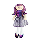 Çocuk AY950C Parlak Elbiseli Bez Bebek 50 cm -Vardem