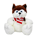Çocuk 1030 Oturan Husky Atkılı Köpek 30 cm