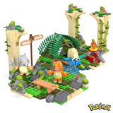 Çocuk HDL86 MEGA™ Pokémon™ Jungle Ruins - Adventure Builder Antik Kent Seti 464 parça +7 yaş