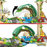 Çocuk HDL86 MEGA™ Pokémon™ Jungle Ruins - Adventure Builder Antik Kent Seti 464 parça +7 yaş