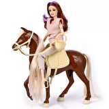 TWOX Nessiworld Jasmine Atlı Bebek Kahve-Bej