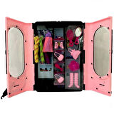 Çocuk Şık Dolabım Aksesuarlı Bebek