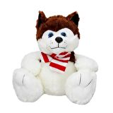 TWOX Nessiworld Sunman Oturan Husky Atkılı Peluş Köpek 30 cm