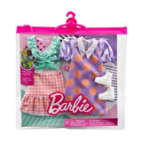 Çocuk GWF04 Barbie'nin Kıyafet Koleksiyonu 2'li Paketler / +3 yaş