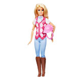 Çocuk HXJ38 Barbie Binici Bebek - Malibu -Barbie Mysteries: The Great Horse Chase