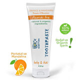 Çocuk Babyton Organik Doğal Portakal & Mandalina Aromalı Diş Macunu 50 Gr