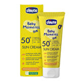 Çocuk Chicco Baby Moments Sun Güneş Kremi Spf 50+ 75 ml + After Sun Hediye
