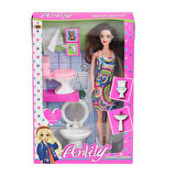 Çocuk 02443 Anlily Klozetli Lavabolu Bebek -Oydaş Oyuncak