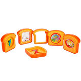 Çocuk Gelişim Aktiviteli Ekmek Dilimleri Eğlenceli Yaratıcı Oyun Seti