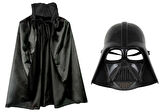Çocuk Boy Yıldız Savaşları Darth Vader Maskesi ve Pelerin Seti Eğlenceli Oyun