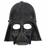 Yıldız Savaşları Darth Vader Maskesi Siyah Renk Eğlenceli Kostüm Aksesuarı