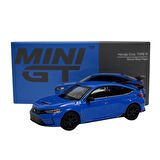 1:16 Spor Otomobil Type R Boost Mavi Model Araba Çocuklar İçin Eğitici Oyuncak