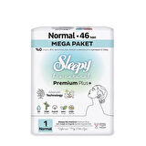 Sleepy Bio Natural Premium Plus Mega Normal Ped 46 Adet