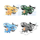 Keşfetmeye Teşvik Eden Sürtmeli Askeri Helikopter Oyuncağı