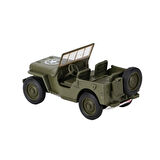 Metal Gövdeli Jeep Willys 1:32 Ölçekli Model Araba