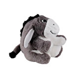 Çocuk Eğitici 4257 Eşek Peluş Gri 25 cm