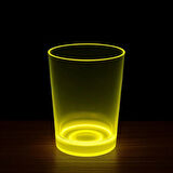 Eğitici Çocuk  PartyGlow Neon Sarı Bardak 8.5 x 10.5 cm