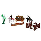 Eğitici Çocuk 4961 SUN-RST-WES-KOVBOY OYUN SET POŞETLİ KRTL 3A