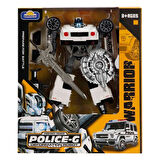 Eğitici Çocuk Transformer Police Robotları