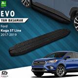 S-Dizayn Ford Kuga 2 ST-Line Evo Siyah Yan Basamak 183 Cm 2017-2019 A+ Kalite