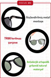 Moses Matte Black Polarize Güneş Gözlüğü