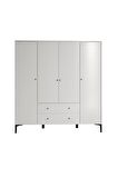 Focus 4 Kapılı Dolap(%100MDF)