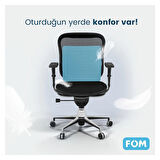 FOM Bels Visco Konforlu ve Rahatlatıcı Bel Destek Yastık, Ortopedik, 40 cm x 34 cm x 12 cm, Açık Mavi