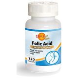 Folik Asit 400 Mcg 120 Tablets
