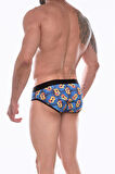Erkek Desenli Slip