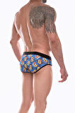 Erkek Desenli Slip