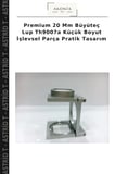 Premium 20 Mm Büyüteç Lup Th9007a Küçük Boyut İşlevsel Parça Pratik Tasarım