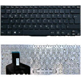 Sony Vaio SVF13N1B4E, SVF13N23CX, SVF13N1L2RS Uyumlu Klavye Tuş Takımı Siyah Türkçe