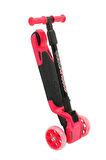 Cool Wheels Tulpar Katlanır Led Işıklı Çocuk Scooter Pembe FR59342