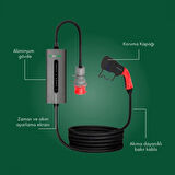 Truwatt 10 Metre 22kW Taşınabilir Elektrikli Araç Şarj Aleti