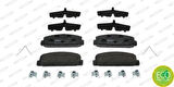 Ferodo FDB1721 Fren Balatası Arka Mazda 6 03-10 323 F 98-626 97-02 RX7 89-Premacy 9- GGYM2648ZA